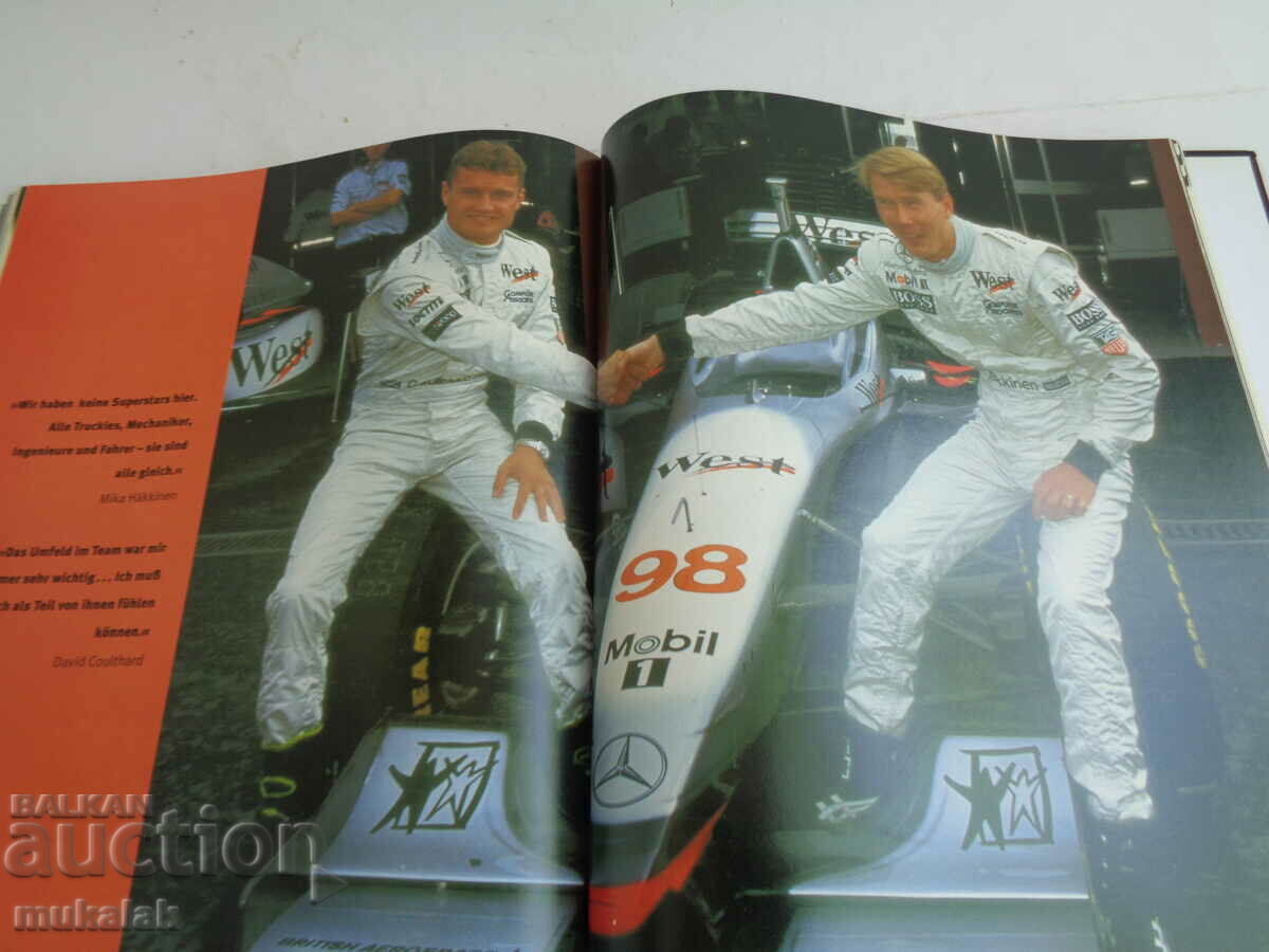 Mclaren Mercedes FORMULA 1 CAR F1 ΚΑΤΑΛΟΓΟΣ ΒΙΒΛΙΩΝ ΑΥΤΟΚΙΝΗΤΟ - 7