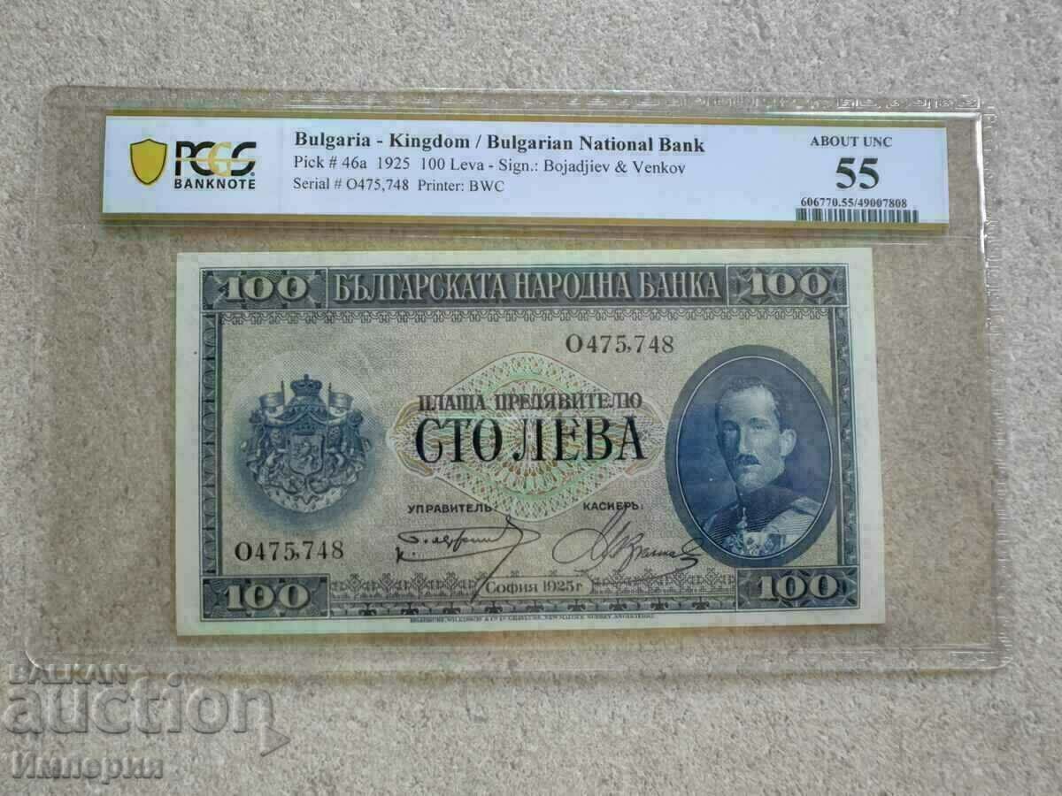 100 BGN 1925