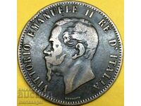 10 centesimi 1867 Italia 30mm N - Napoli Victor Emmanuel