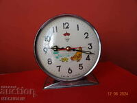 COLLECTIBLE CHINESE ALARM CLOCK 2D CHICKEN