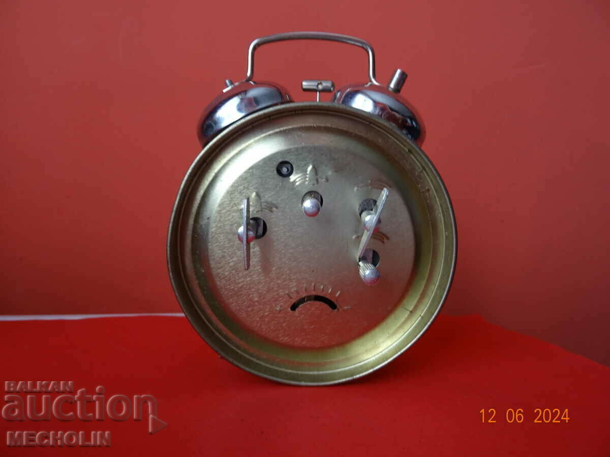 COLLECTIBLE CHINESE ALARM CLOCK 2D HEN 3 - 6 COLLECTIBLE CHINESE ALARM CLOCK 2D HEN 3 - 6