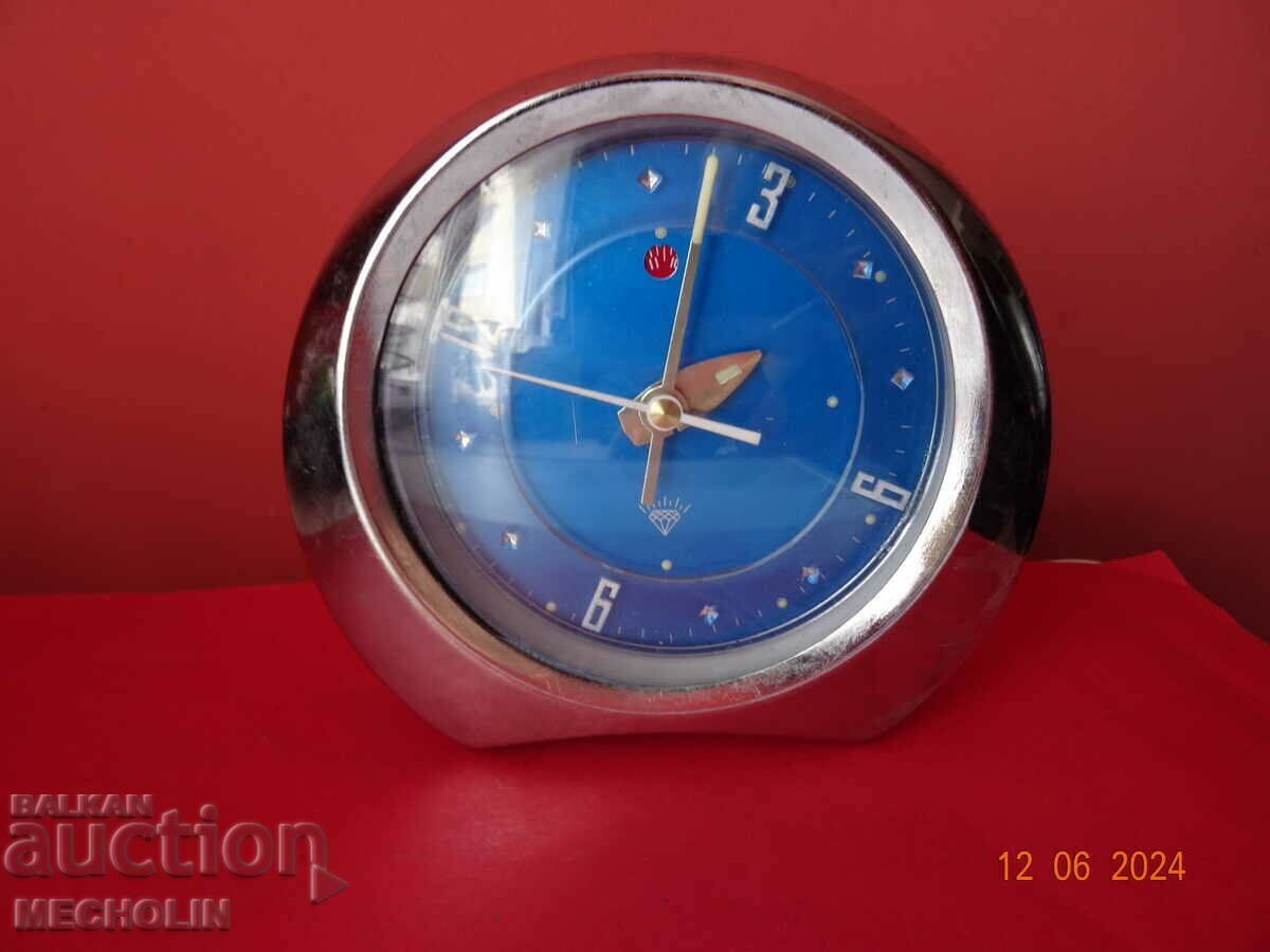 COLLECTIBLE CHINESE ALARM CLOCK SPACE DIAMOND