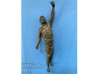 Χάλκινο γλυπτό ολυμπιονίκη αγαλματίδιο