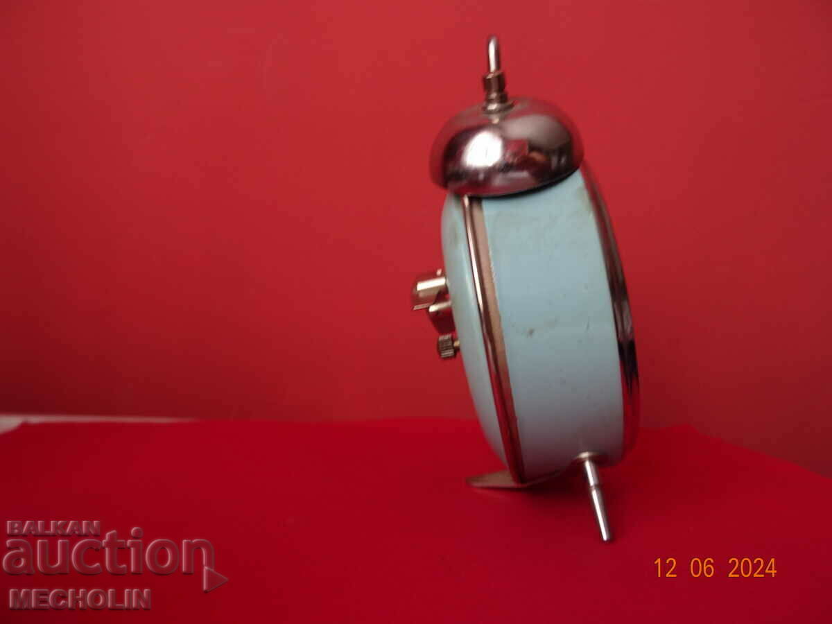 COLLECTIBLE CHINESE ALARM CLOCK 2 D HERO FISHERMAN CAT - 6