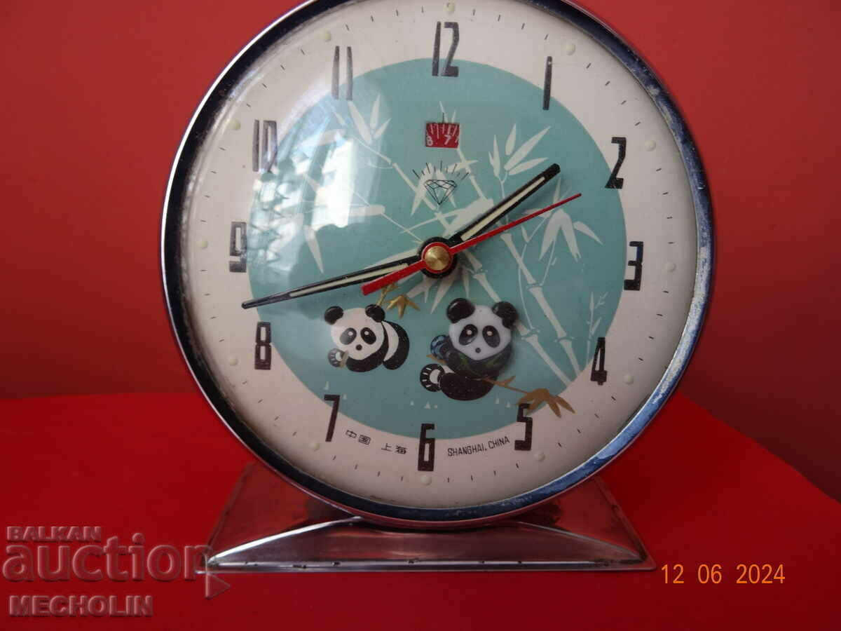 COLLECTIBLE CHINESE ALARM CLOCK 2 D PANDA 5 with price 50.00 BGN | € 25.56 COLLECTIBLE CHINESE ALARM CLOCK 2 D PANDA 5 with price 50.00 BGN | € 25.56