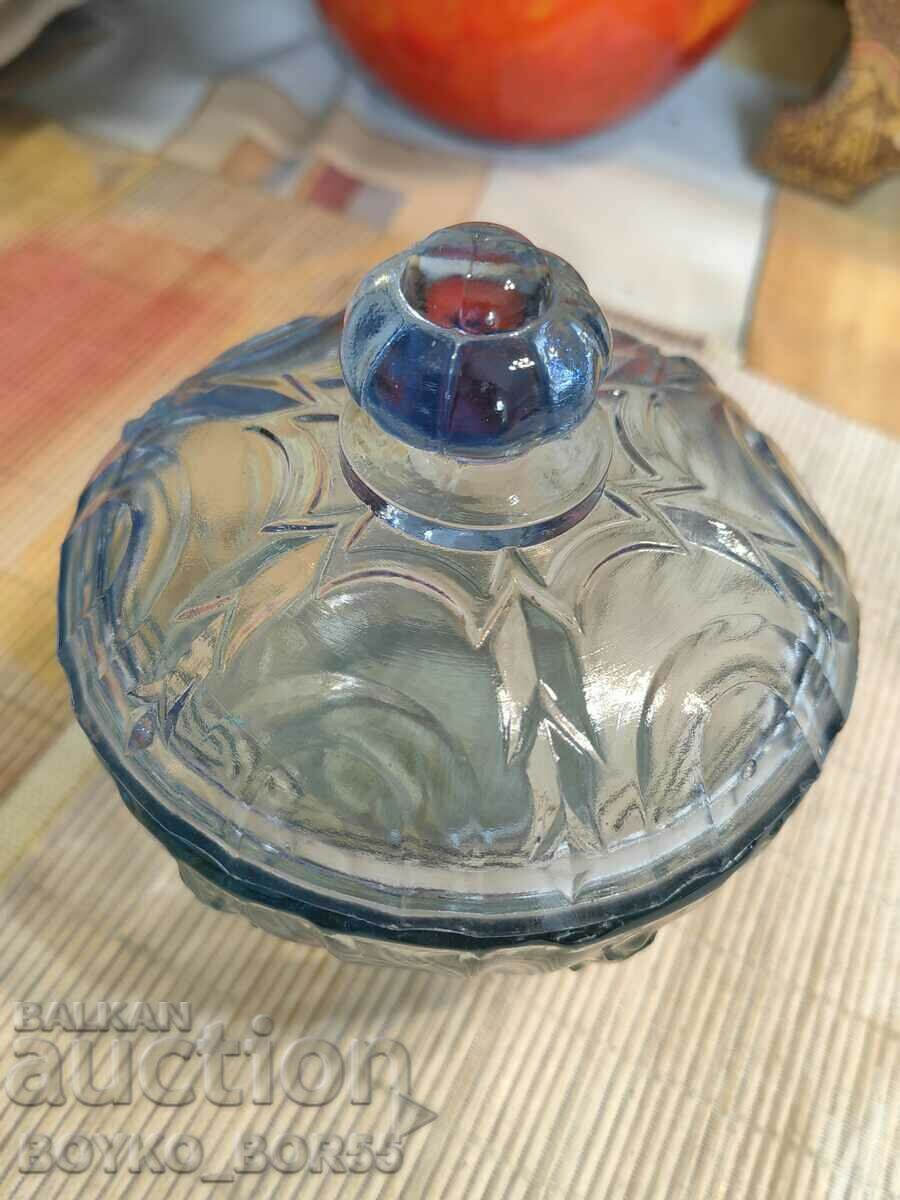 Old Bulgarian Red Society Sugar Bowl Bonbonniera 1960s with price 35.00 BGN | € 17.90 Old Bulgarian Red Society Sugar Bowl Bonbonniera 1960s with price 35.00 BGN | € 17.90