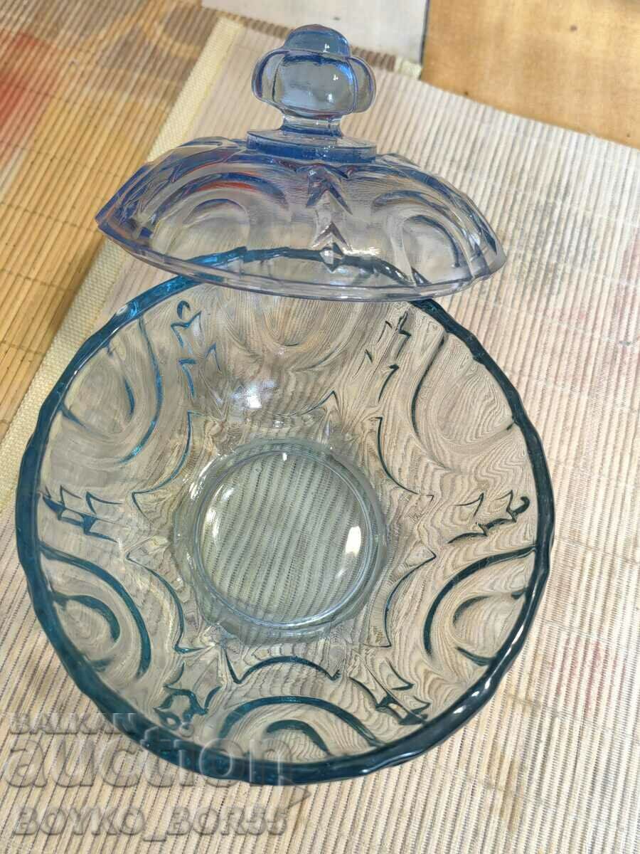 Auction Old Bulgarian Red Society Sugar Bowl Bonbonniera 1960s Auction Old Bulgarian Red Society Sugar Bowl Bonbonniera 1960s