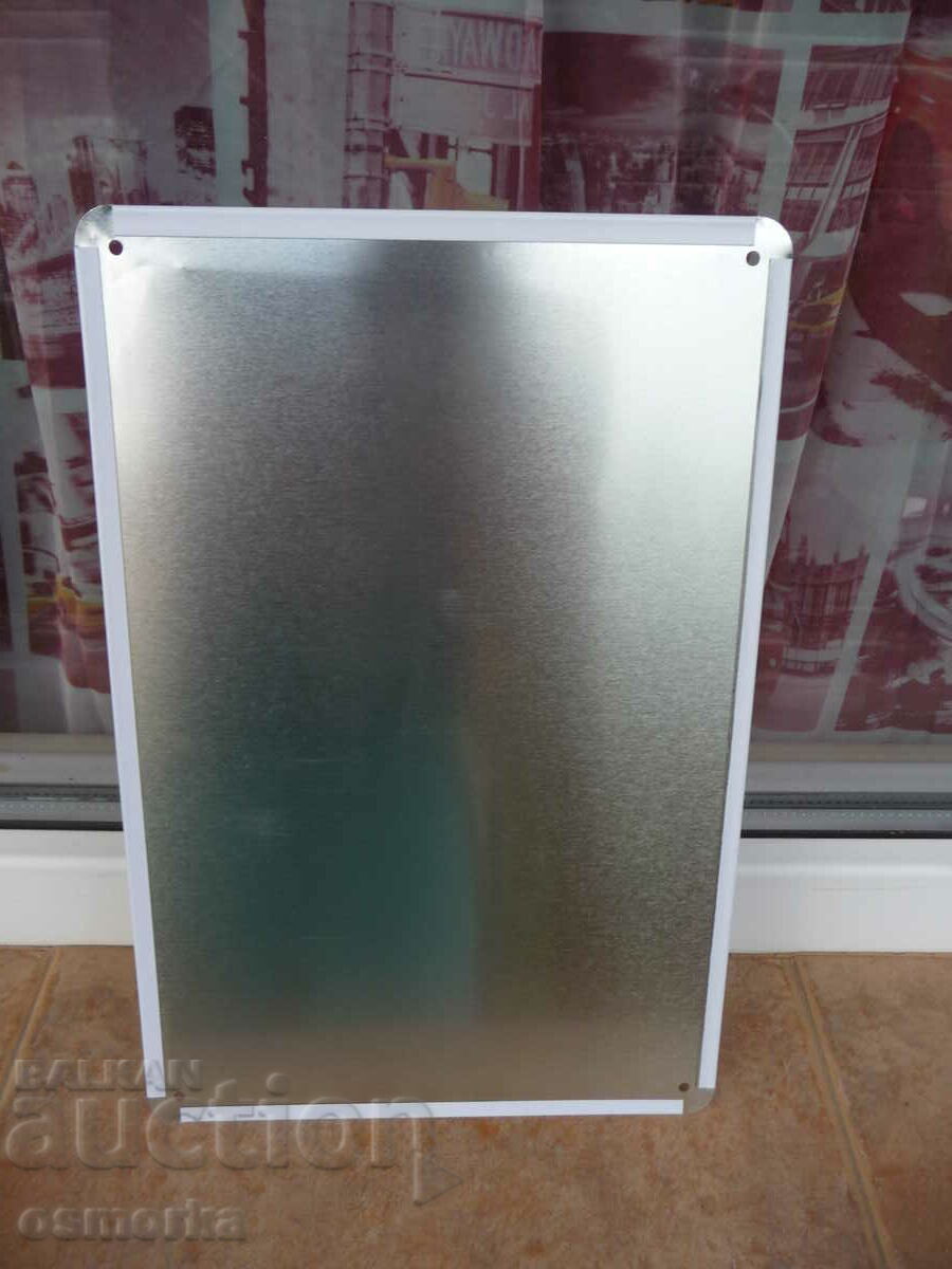 Licitație Inscripție din plăcuță metalică Cei mai buni palmieri de mare de vacanță de vară