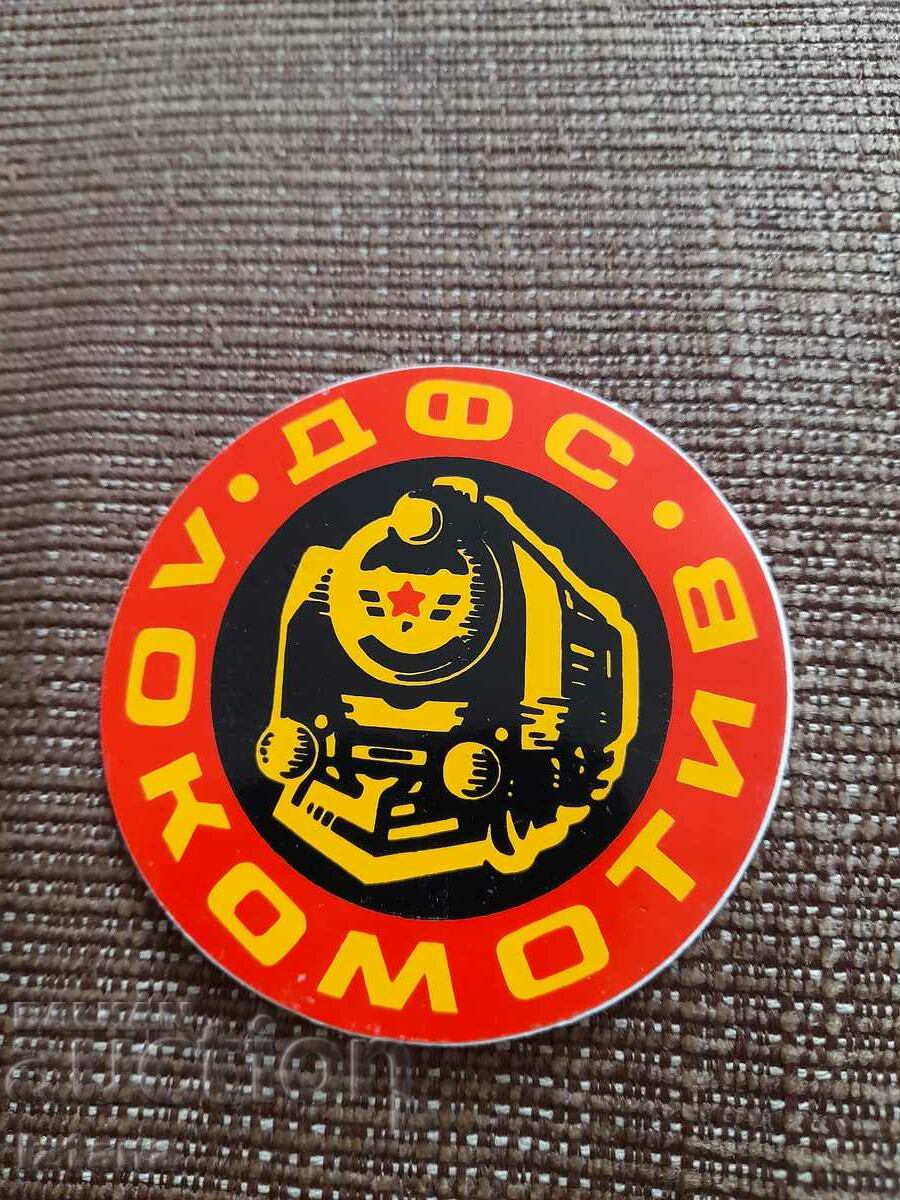 Old sticker DFS Locomotive