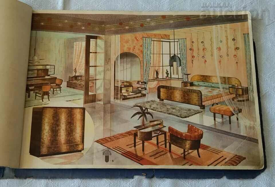 Delivery of ART DECO FURNITURE CATALOGUE 1930s CZECHOSLOVAKIA Delivery of ART DECO FURNITURE CATALOGUE 1930s CZECHOSLOVAKIA