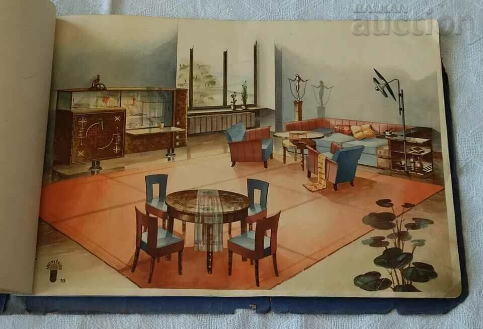 ART DECO FURNITURE CATALOGUE 1930s CZECHOSLOVAKIA ART DECO FURNITURE CATALOGUE 1930s CZECHOSLOVAKIA