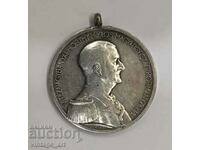 Ungaria Amiralul Horthy Medalia de argint a Valorii celui de-al doilea război mondial
