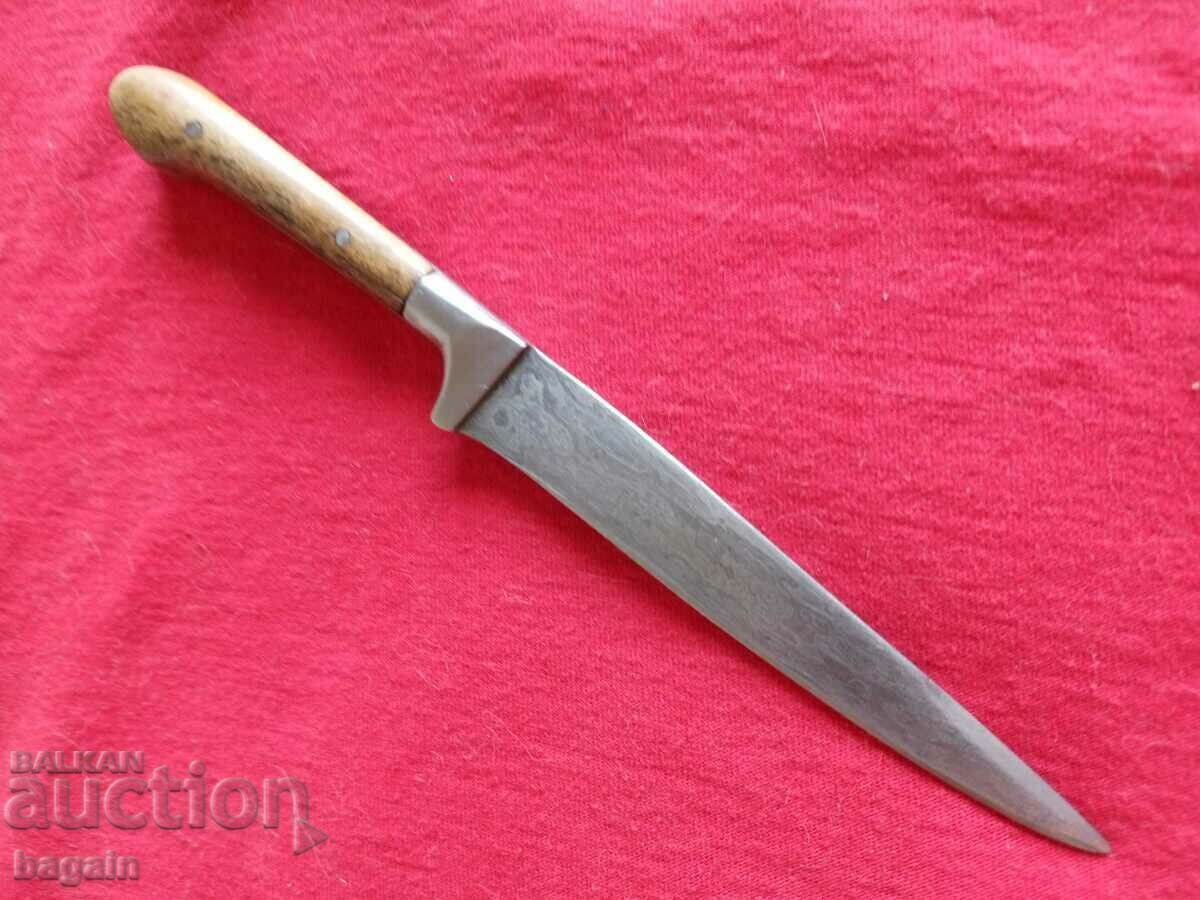 Ottoman knife, dagger. Damascus.