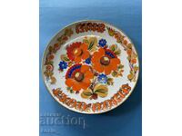 Author's hand painted Kyiv porcelain plate