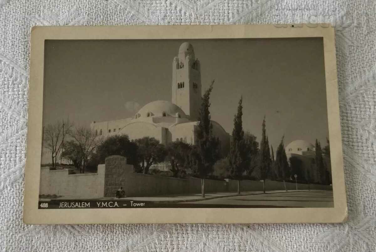 JUDAICA JERUSALEM ISRAEL PALESTINE TOWER Y.M.C.A.