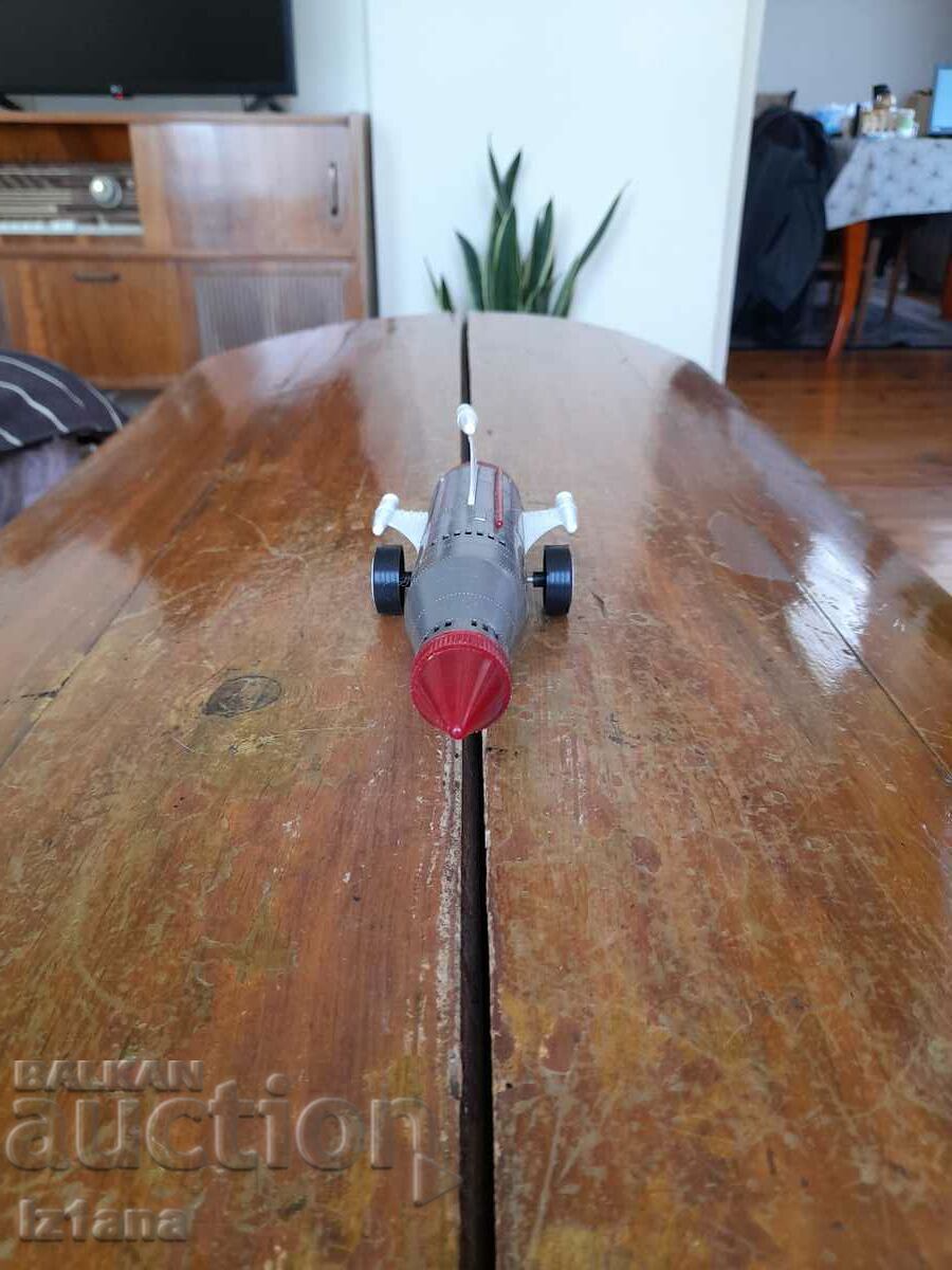 An old children's toy Rocket with price 37.00 BGN | € 18.92 An old children's toy Rocket with price 37.00 BGN | € 18.92