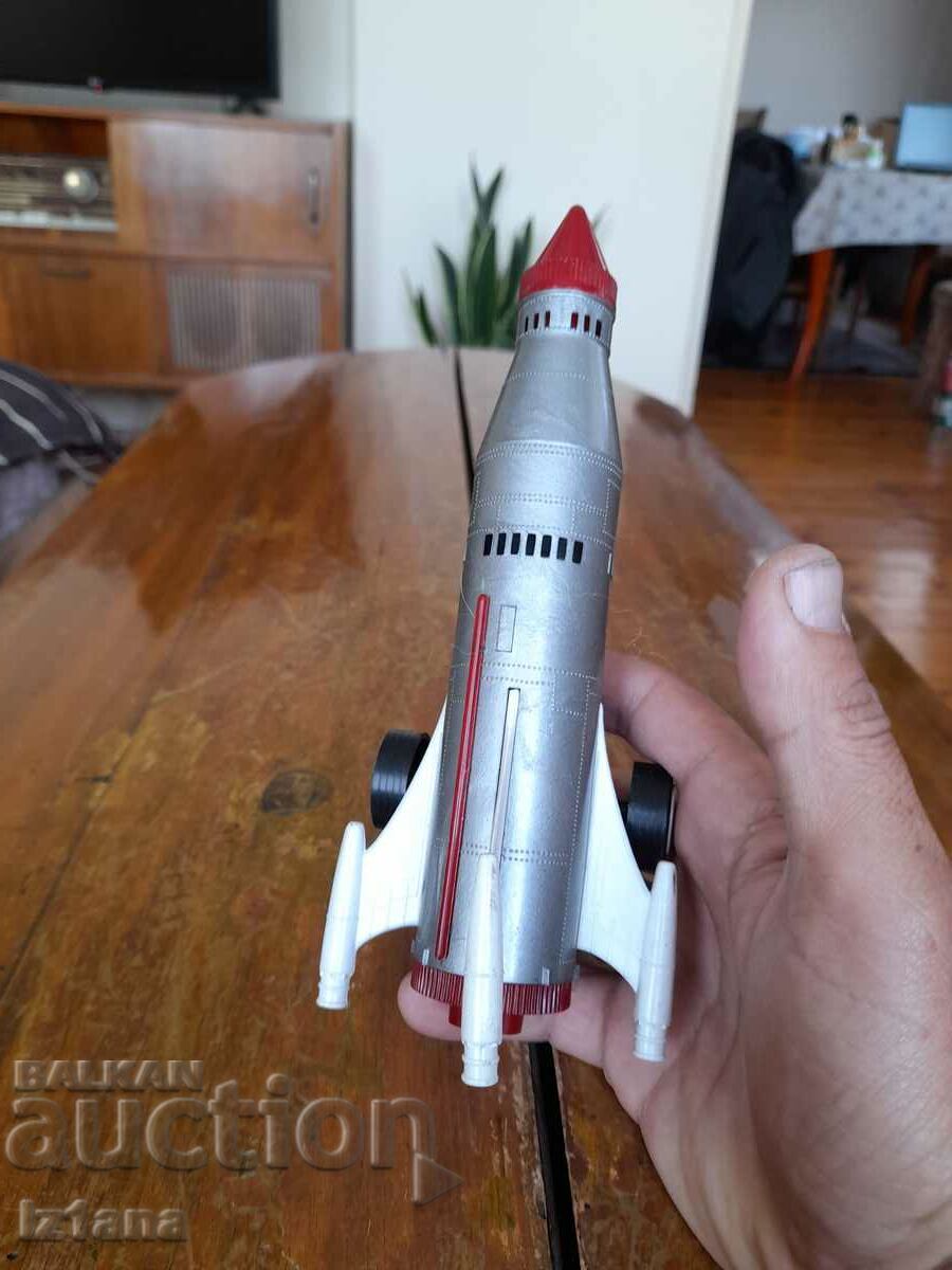 Delivery of An old children's toy Rocket Delivery of An old children's toy Rocket