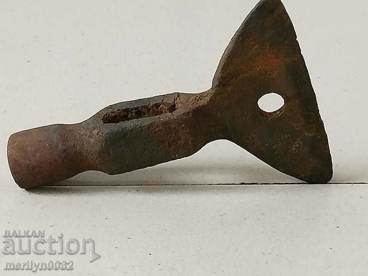 Delivery of Old hatchet satyr ax without sap