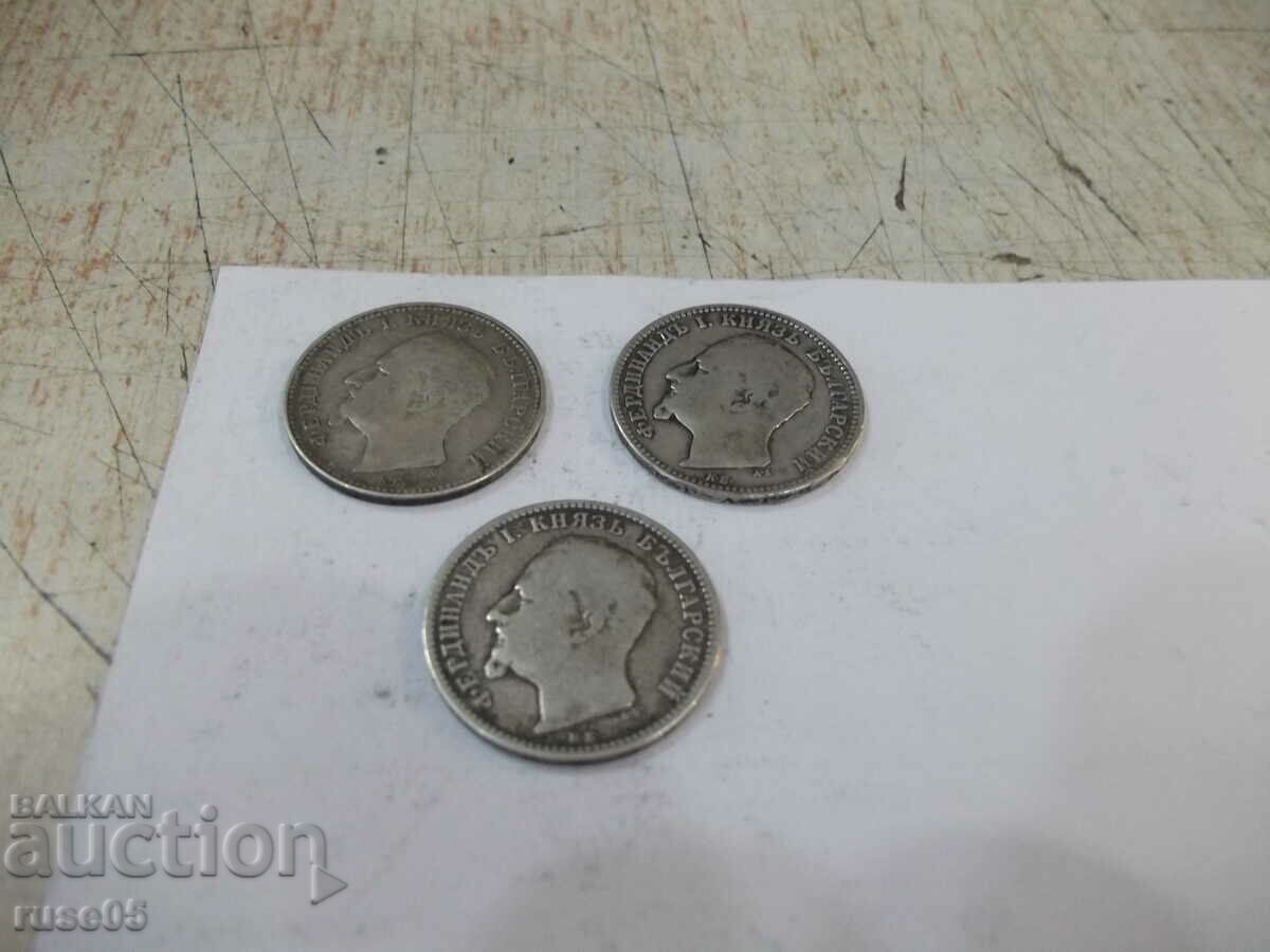 Delivery of Lot of 3 pcs. coins "1 Lev - 1891" Delivery of Lot of 3 pcs. coins "1 Lev - 1891"