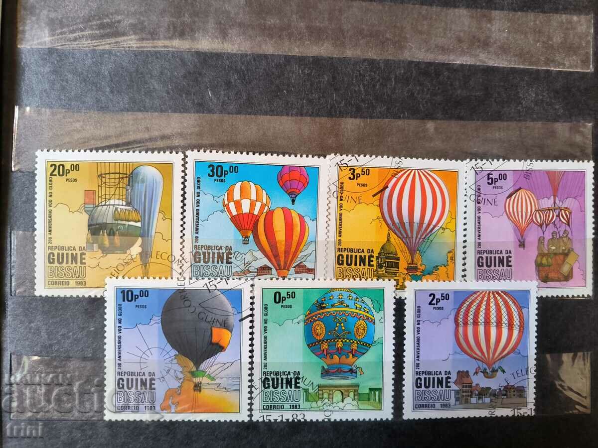 Guinea Bissau Balloons 1983