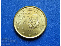 Испания 10 евроцента Euro cent 1999 - № 2