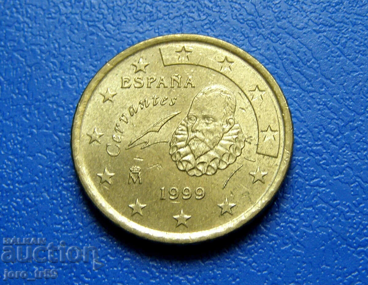 Spain 50 euro cent Euro cent 1999 Spain 50 euro cent Euro cent 1999