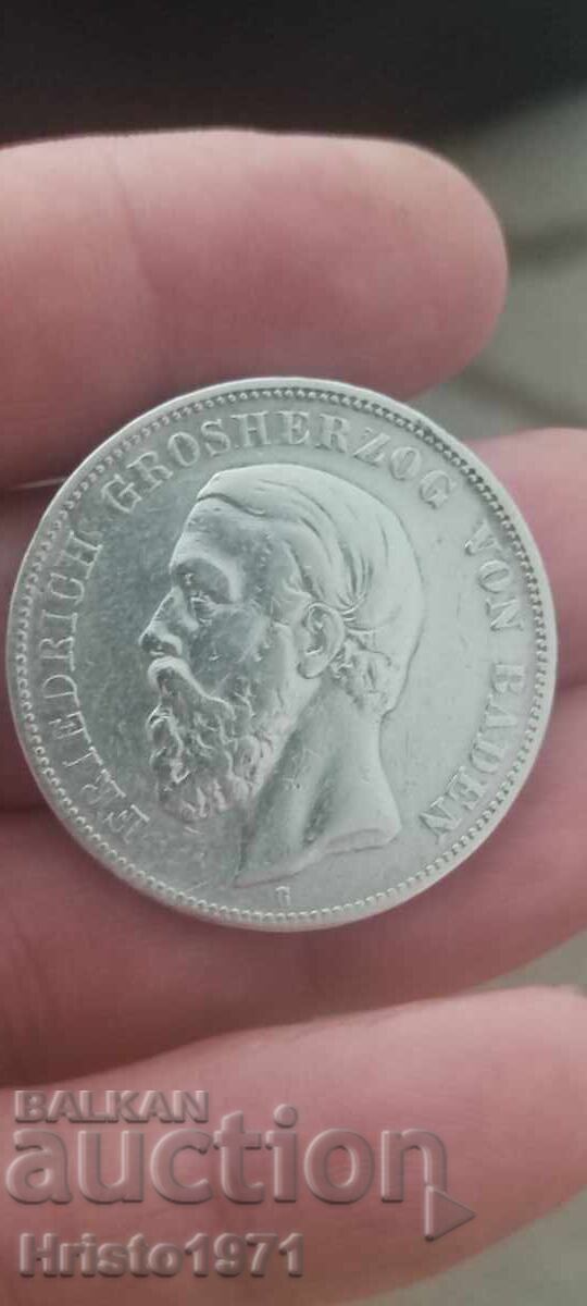 5 stamps 1876 Baden 5 stamps 1876 Baden