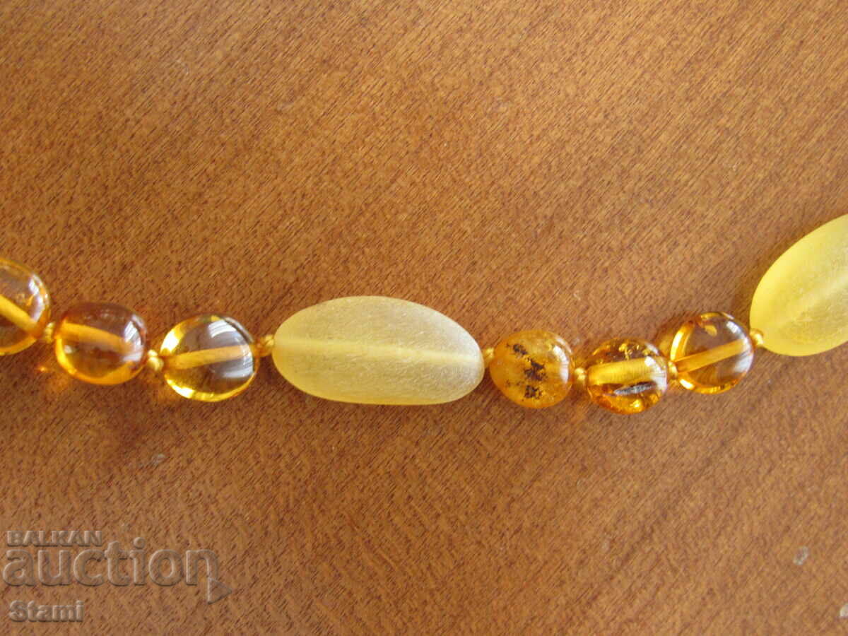 Women's circle necklace made of premium Baltic amber - 5 Women's circle necklace made of premium Baltic amber - 5