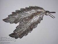 ANTIQUE SILVER BROOCH. GERMANY