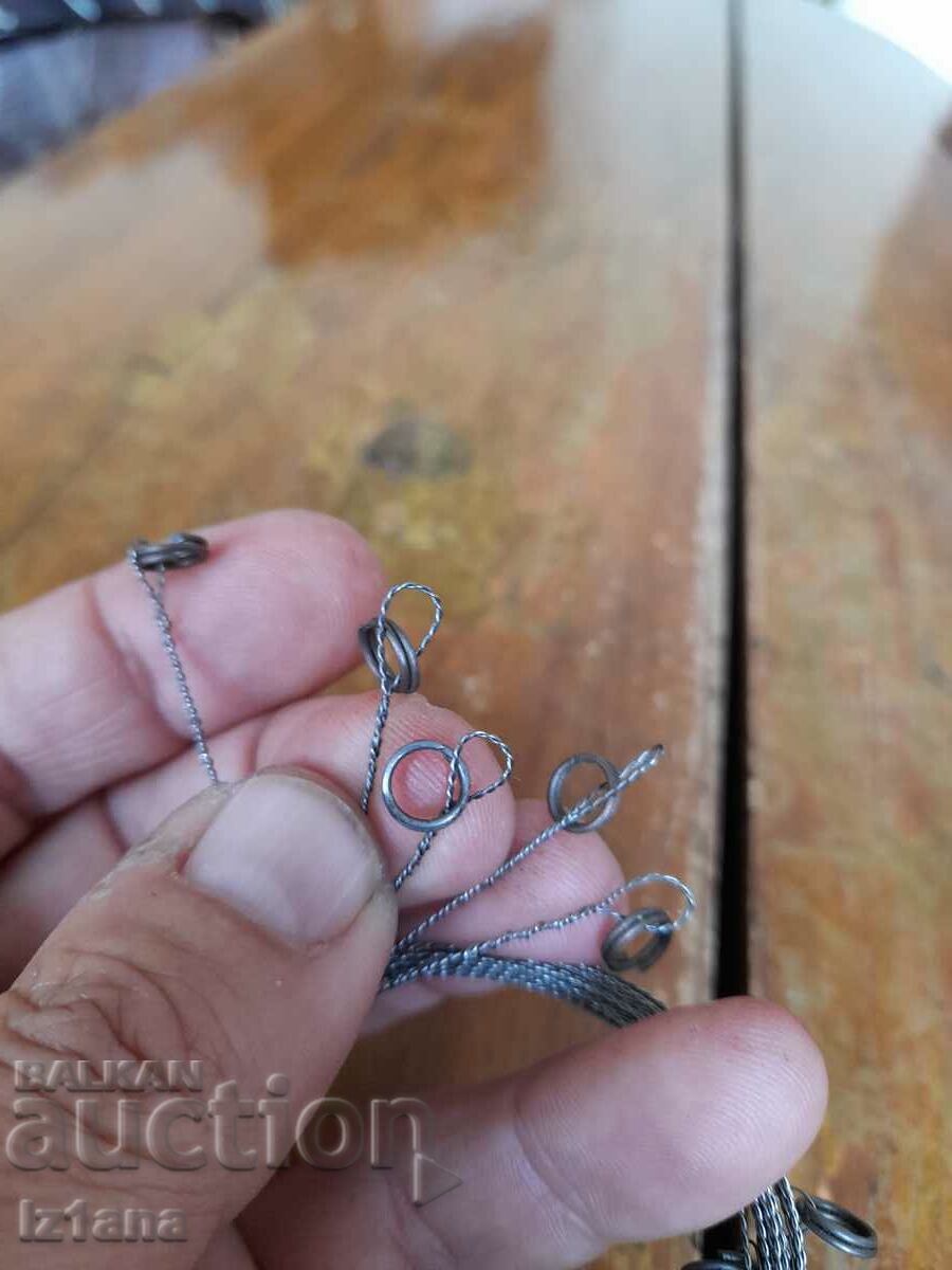 Δημοπρασία Παλιό μεταλλικό λουρί, λουριά ψαρέματος