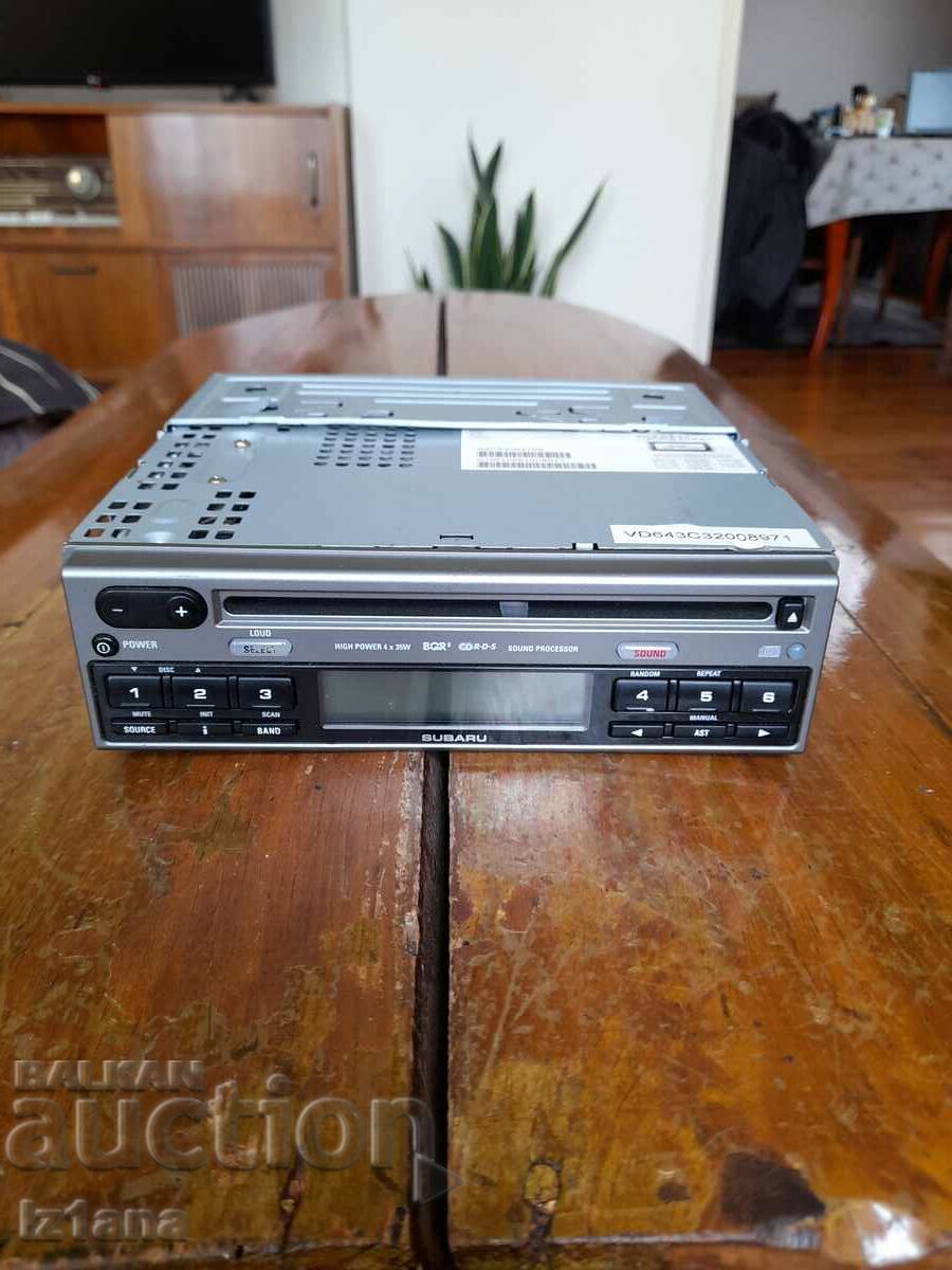 Παλιό ραδιόφωνο, CD Player Subaru