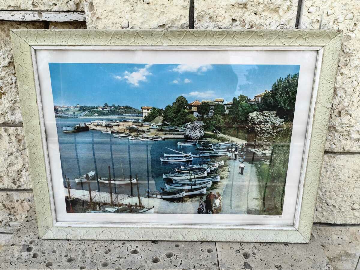 NESEBAR PORT PHOTO PUBLISH LARGE SOCIAL PICTURE PICTURE RAM with price 125.00 BGN | € 63.91 NESEBAR PORT PHOTO PUBLISH LARGE SOCIAL PICTURE PICTURE RAM with price 125.00 BGN | € 63.91