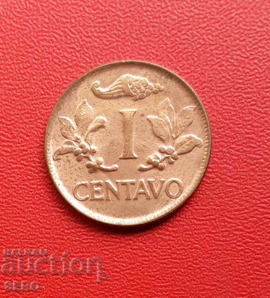 Columbia-1 centavos 1969