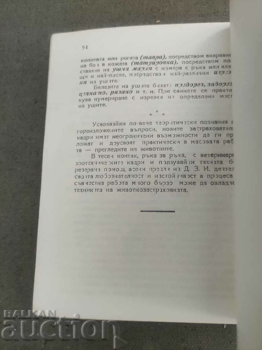 Auction DZI : Guide to animal insurance Auction DZI : Guide to animal insurance