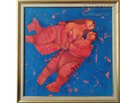 Painting, "Flight", 2019, art. G. Karabazhakov (1951-2021)
