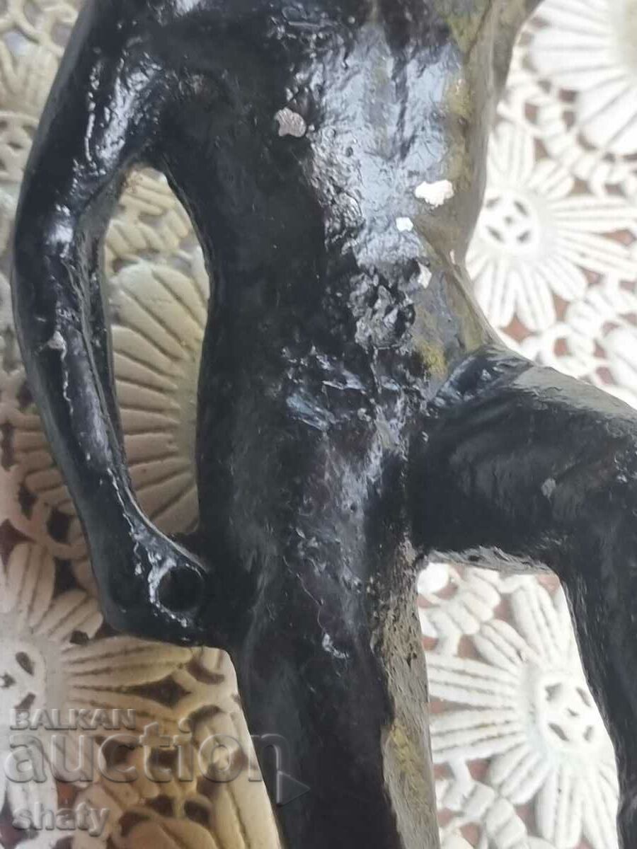 Доставка на Стара руска алуминиева фигура. Склуптура. Миньор Доставка на Стара руска алуминиева фигура. Склуптура. Миньор