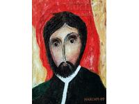 Painting, portrait, 1995, art. Maxim Boyadzhiev (1954-2012)