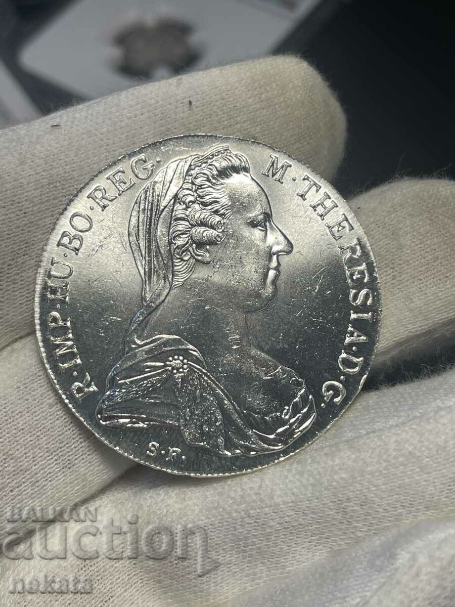 Thaler Maria Theresa (Austria) - restrik - silver