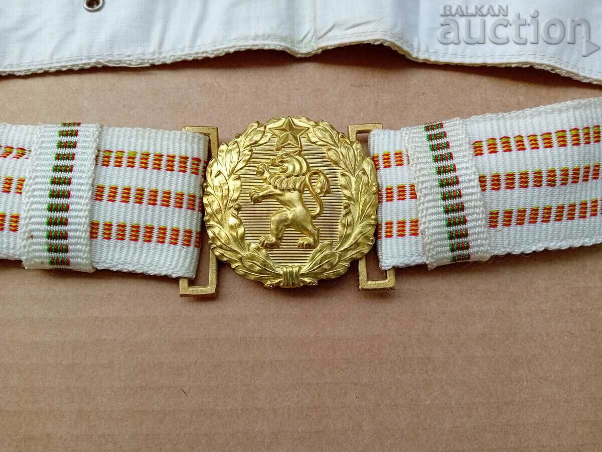 centura de paradă ofițer anii 70 VNVU Vasil Levski cu preț 41.00 BGN | € 20.96