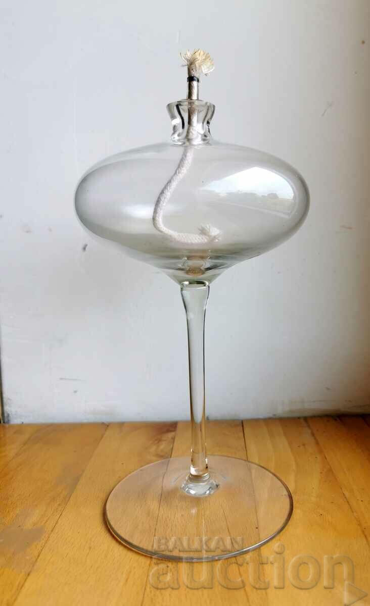 Elegant lamp - glass