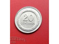 Colombia-20 centavos 1969-ext. preserved