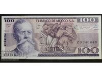 100 pesos Mexico , 100 песос Мексико 1981 г. UNC