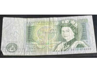 England 1 Pound 1980 D.H.F. Somerset Ref 4596