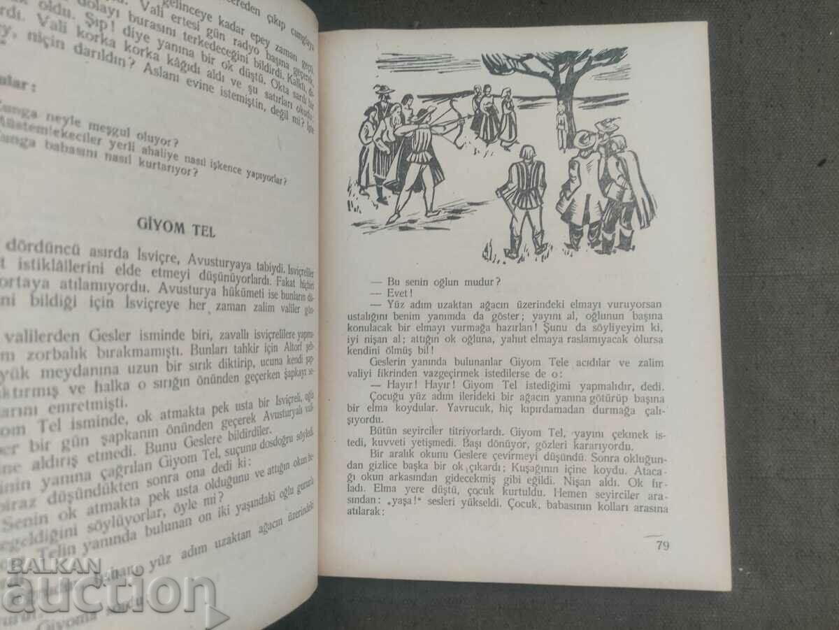 Auction Christology for 5th grade in Turkish language "Okuma kitabi" V Auction Christology for 5th grade in Turkish language "Okuma kitabi" V