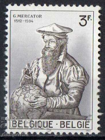 1962. Βέλγιο. Gerardo di Cremer (1512-1594), χαρτογράφος.