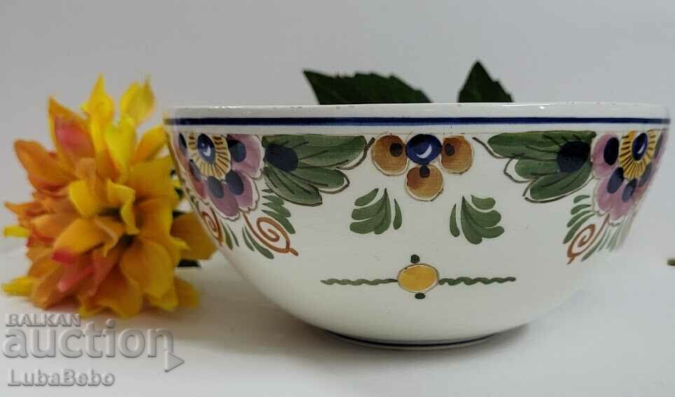 Hand painted Delft porcelain bowl. with price 55.00 BGN | € 28.12 Hand painted Delft porcelain bowl. with price 55.00 BGN | € 28.12