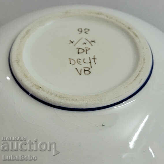 Hand painted Delft porcelain bowl. - 6 Hand painted Delft porcelain bowl. - 6