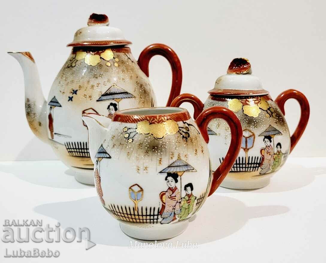 Japanese Kutani Shoza style porcelain tableware. with price 160.00 BGN | € 81.81