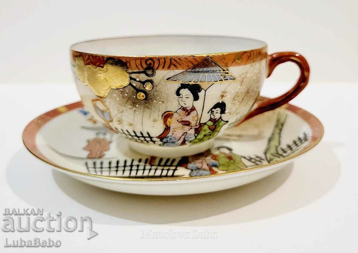 Japanese Kutani Shoza style porcelain tableware. - 5
