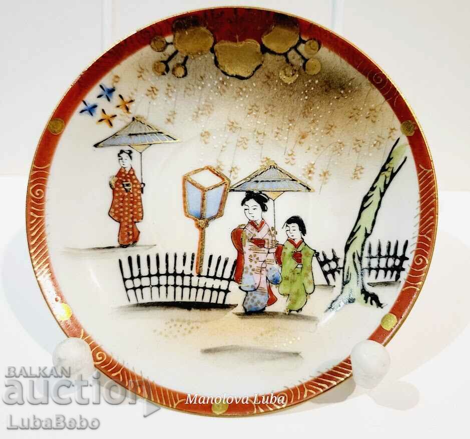 Japanese Kutani Shoza style porcelain tableware. - 6